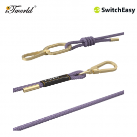 SwitchEasy STRAP + STRAP Card Lanyard 6mm - Very Peri 4895241114861