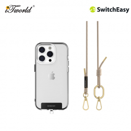 SwitchEasy STRAP + STRAP Card Lanyard 6mm - Beige 4895241114878