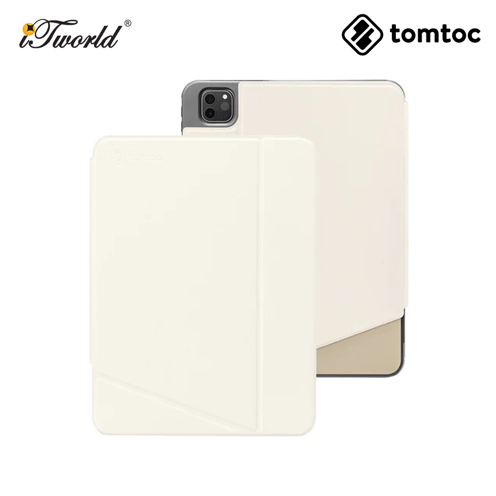 Tomtoc Protective Smart-Tri Case for iPad Pro 11" 2021 - White  6971937063694