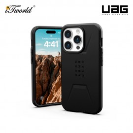 UAG iPhone 15 Pro Max 6.7" Civilian Magsafe - Black 840283909733