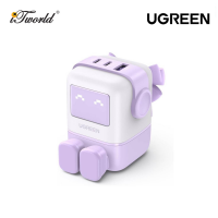 UGREEN UNO RG 65W 2C1A ROBOTGAN FAST CHARGER-PURPLE UG-CD361-35292