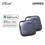 UGREEN Smart Bluetooth Finder for iOS Devices - 2 Pack (Version 2, Rechargeable) UG-CM919-75119A