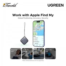 UGREEN Smart Bluetooth Finder for iOS Devices - 2 Pack (Version 2, Rechargeable) UG-CM919-75119A