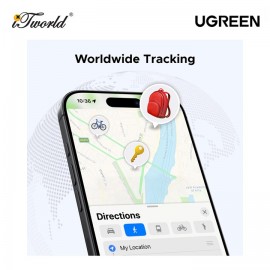UGREEN Smart Bluetooth Finder for iOS Devices - 2 Pack (Version 2, Rechargeable) UG-CM919-75119A