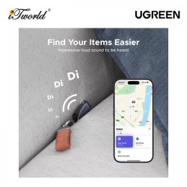 UGREEN Smart Bluetooth Finder for iOS Devices - 2 Pack (Version 2, Rechargeable) UG-CM919-75119A
