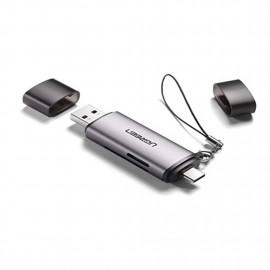 UGREEN USB-C+USB 3.0 TF/SD Card Reader with USB power-50706
