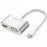 UGREEN USB-C to HDMI+VGA Converter Aluminum case Sliver-50317