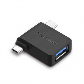 UGREEN Micro USB+USB-C to USB 3.0 OTG Adapter-30453