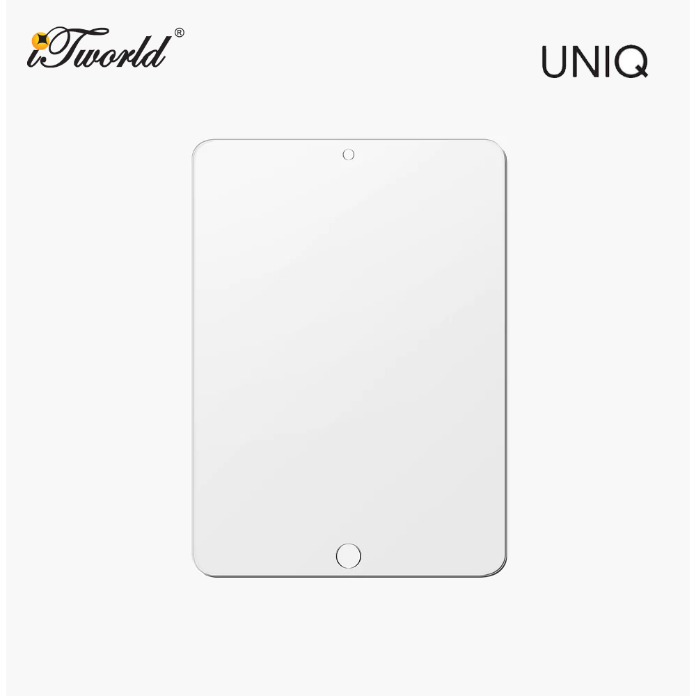 UNIQ Optix Clear iPad 10.2" (7-9th Gen) Glass Screen Protector