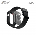 UNIQ MONOS 2-IN-1 Apple Watch Strap with Hybrid Case 45/44mm - Midnight Black 8886463680834