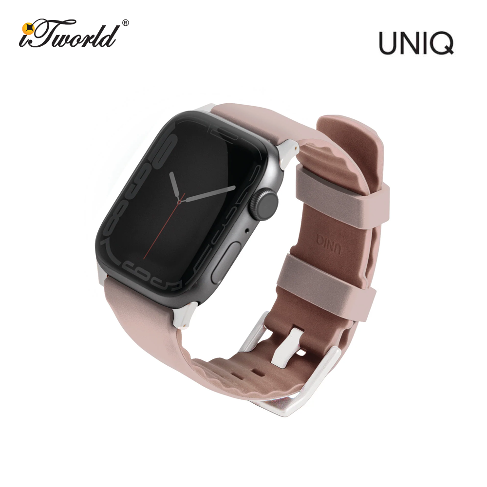 UNIQ LINUS Airosoft Silicon Apple Watch Strap 41/40/38mm - Rose Pink 8886463680889