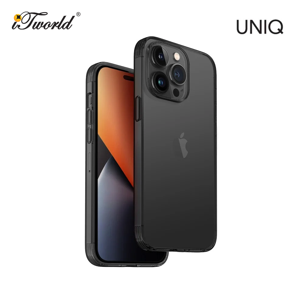 UNIQ Hybrid case for iPhone 14 Pro 6.1" Air Fender - Grey