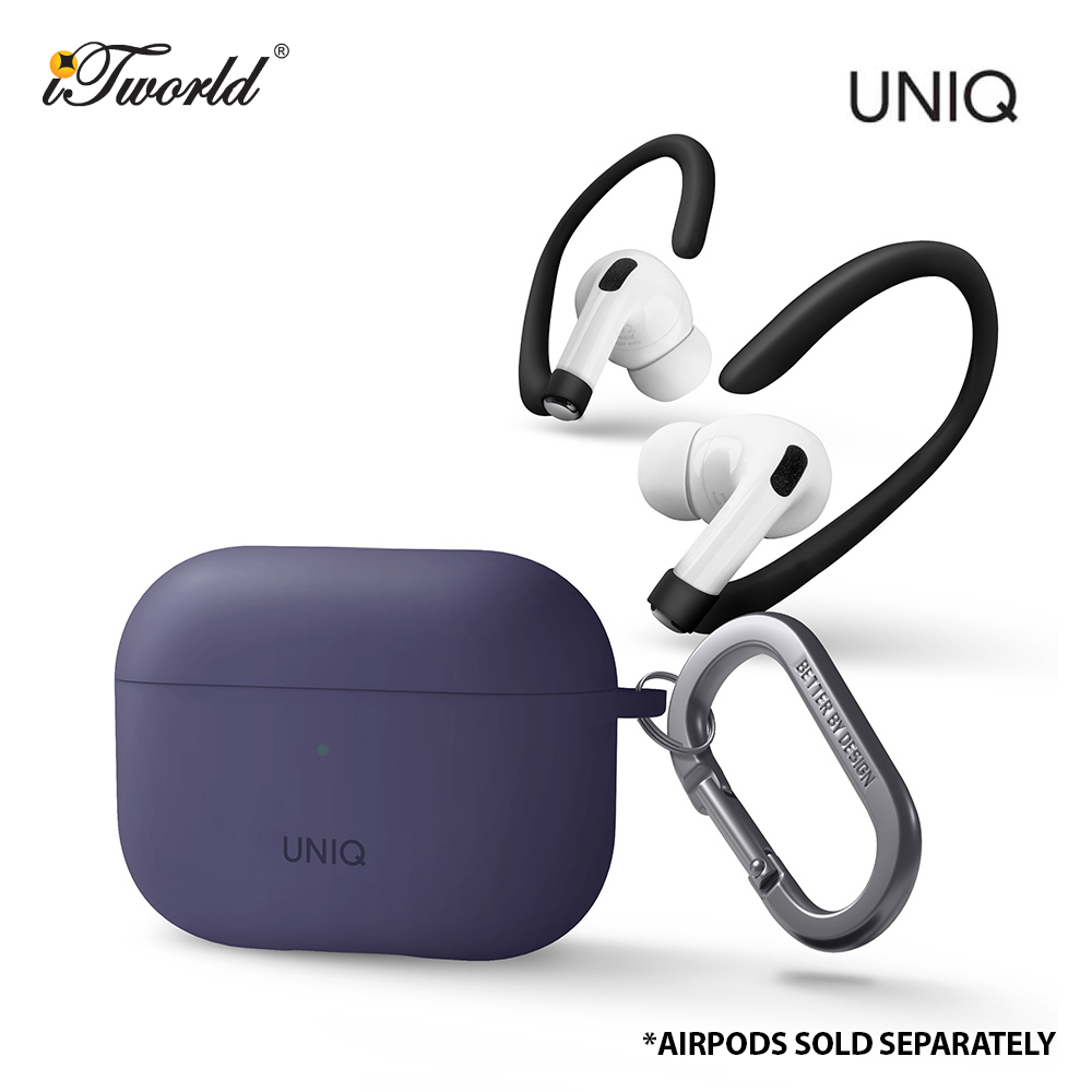 UNIQ-Nexo-AirPods-Pro-2-2022-case-with-Sports-Ear-Hooks-Fig-Purple