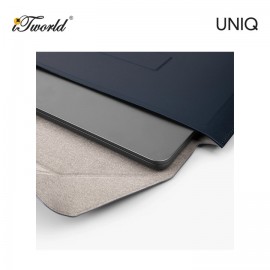 UNIQ Oslo Laptop Sleeve with Foldable Stand (Up to 14”) - Deep Mustard 8886463684597
