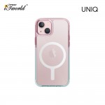 UNIQ Hybrid iPhone 15 6.1" Magclick Charging Combat Duo - Pastel (Sky Blue/Powder Pink) 8886463685198