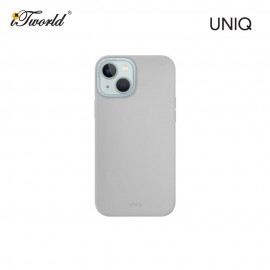 UNIQ Hybrid iPhone 15 6.1" Magclick Charging Lino Hue - Chalk Grey 8886463685211