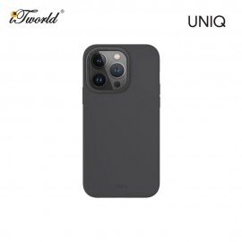 UNIQ Hybrid iPhone 15 Pro Max 6.7" Magclick Charging Lino Hue - Charcoal 8886463685730