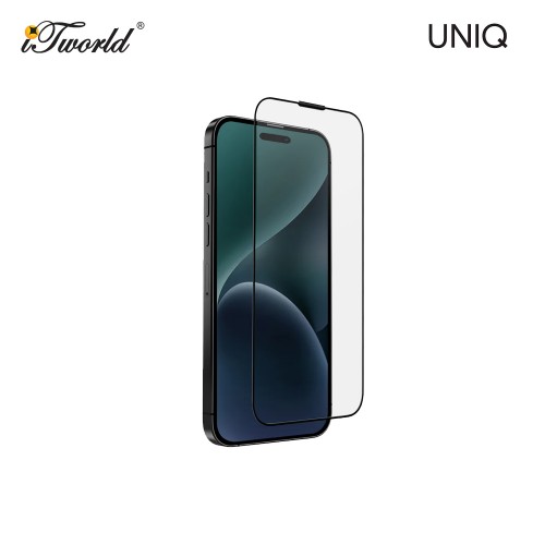 UNIQ iPhone 15 Pro 6.1" Optix Vivid Glass Screen Protector - Clear 8886463685969