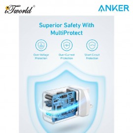 Anker A2348 20W Wall Charger (2 Ports) - Black