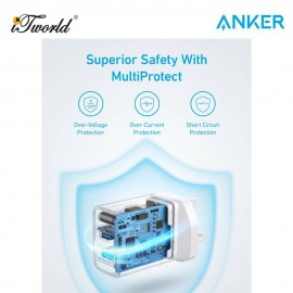 Anker A2348 20W Wall Charger (2 Ports) - Black
