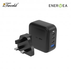 ENERGEA TraveLite GAN100, 3C1A PD/PPS/QC3.0 100W Wall Charger (US+UK) 6957879424816