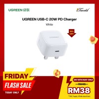 UGREEN USB-C 20W PD CHARGER, UK WHITE 60451