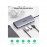 UGREEN USB-C To 3*USB 3.0 A+HDMI+VGA+RJ45 Gigabit+SD/TF+AUX3.5mm+PD Converter Ad...