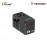 Verbatim 5-Ports 85W GaN Universal Travel Adapter with Retractable Cable (Black) 023942301769