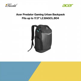 [Pre-order] Acer Predator Gaming Urban Backpack (Fits up to 17.3") LZ.BAGCL.B04 [ETA: 3-5 working days]