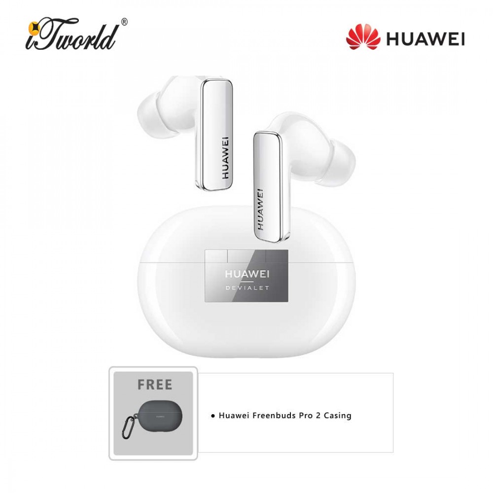 Huawei Freebuds Pro 2 White + FREE Huawei Freebuds Pro 2 Casing