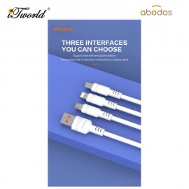 Abodos AS-DS33i Lightning Cable 1M