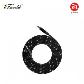 ADAM elements CASA MF200 USB-C to USB-C 60W Magnetic Flat Charging Cable 200cm-Black/Flat ACBADMF200BK 840741116352