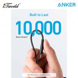 Anker 322 USB-C to USB-C Cable 0.9M - Black 