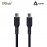 Aukey 1M 240W Silicon USB C to USB C cable Black 689323787265