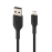 Belkin BOOST CHARGE Braided USB-A to Lightning Cable 15cm - Black CAA002bt0MBK