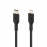 Belkin BOOST CHARGE Braided USB-C to Lightning Cable 1M - Black CAA004bt1MBK