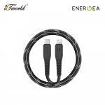 ENERGEA NyloFlex USB-C to Lightning Cable C94 (MFI) 1.5M - Black 6957879423185