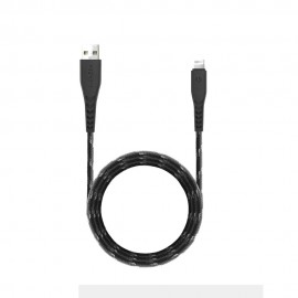 ENERGEA NyloFlex Lightning Cable (MFI) 1.5M - Black 6957879423673