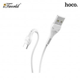 HOCO X37 Cool Power Charging Data Cable For Type-C - (White)