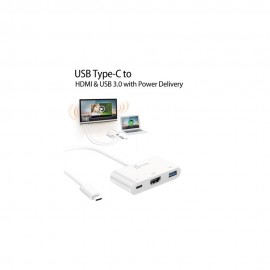 J5 Create JCA379 USB Type-C HDMI & USB 3.0 with Power Delivery