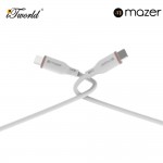 Mazer Infinite.Link 3 Flex USB C to USB-C 240W - White 8881304544474