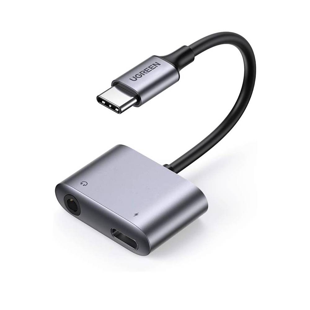 UGREEN USB-C to 3.5mm Audio Adapter with PD - 60164