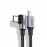 UGREEN USB-C 2.0 TO USB-C 2.0 (90) 3A DATA CABLE 1M-50123