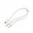 UGREEN 3.5mm Female to 2 Male Audio Cable ABS Case (White) - 20897