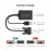 UGREEN VGA+USB Audio To HDMI Converter Black-40213