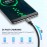 UGREEN Type C Male to Type C Male 2.0 Data Cable 2M - 60133