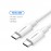 Ugreen USB 2.0 Type C Male To Type C Male Cable Nickel Plating ABS Shell 1.5M (White) 60519
