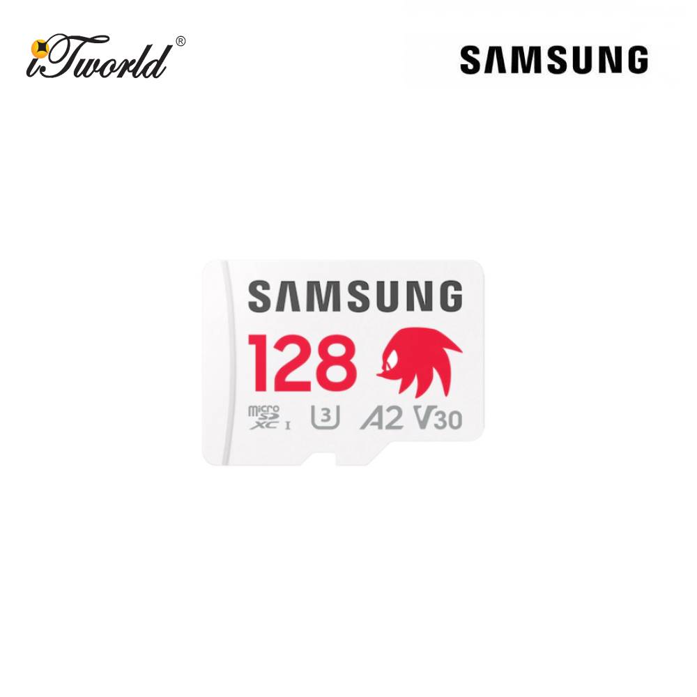 Samsung PRO Plus Sonic the Hedgehog +Adapter microSDXC 128GB