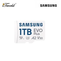 Samsung EVO Plus microSD Card (2024) 1TB - White