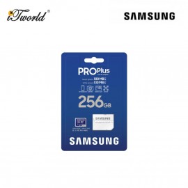 Samsung EVO Plus microSD Card (2024) 256GB - White